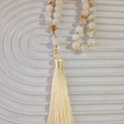 سبحة صدف طبيعي 