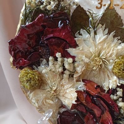 كوستر ٢٠ سم لحفظ الورد الطبيعى