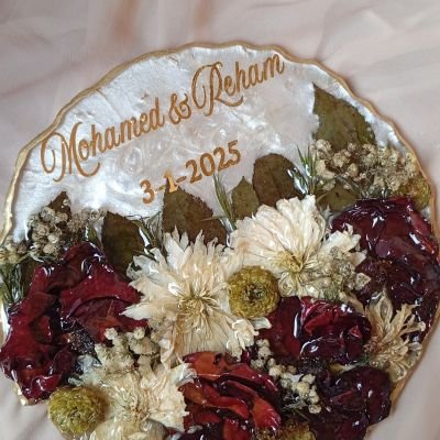 كوستر ٢٠ سم لحفظ الورد الطبيعى