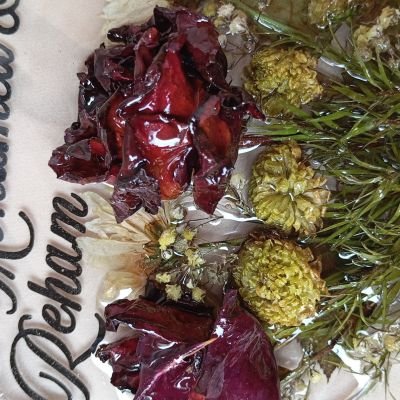 كوستر ريزن لحفظ الورد الطبيعى مقاس15 سم