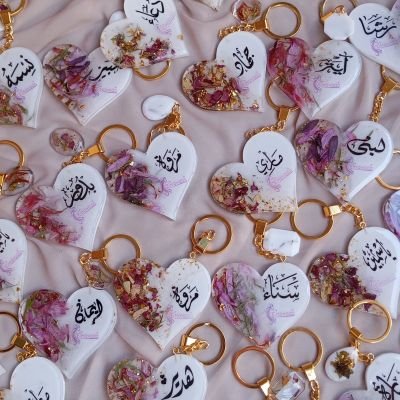 ميدالية ريزن بالورد المجفف