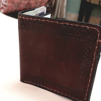 محفظه جلد طبيعي 