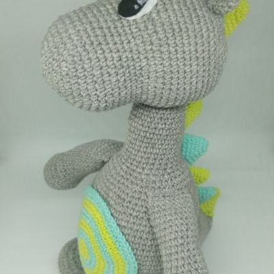 Dingo Amigurumi dinosaur