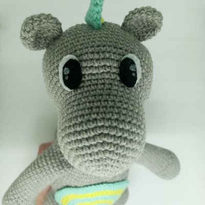 Dingo Amigurumi dinosaur