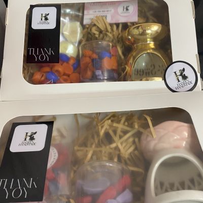 Porcelain incense burner set