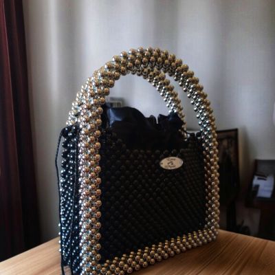 Crystal and Lolli Silver Bag