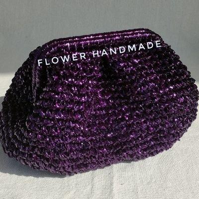 شنطة يد بنفسجي