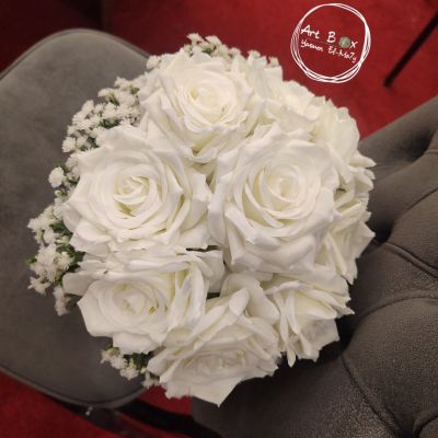بوكيه ورد للعرائس👰🏻‍♀️💐