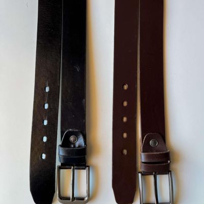 حزام جلد طبيعى 