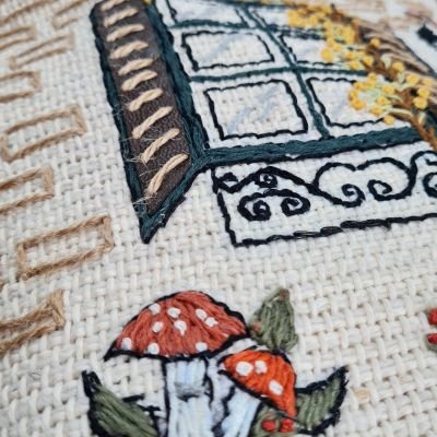 شنطه من نسيج النول اليدوي 