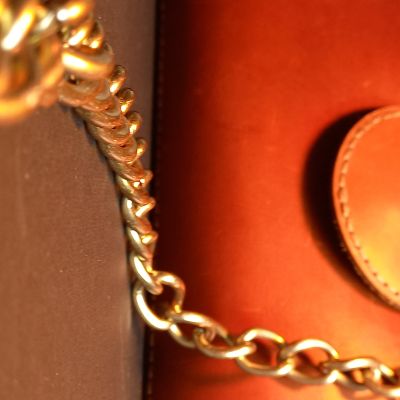 Women's bag made of natural leather