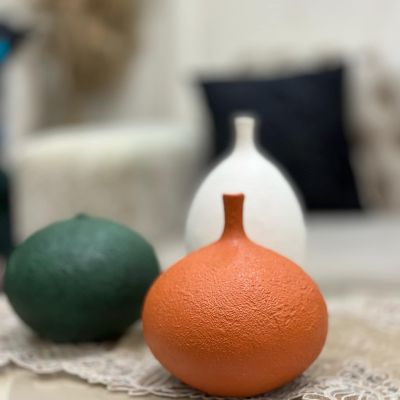 طقم فازات حجرى خشن