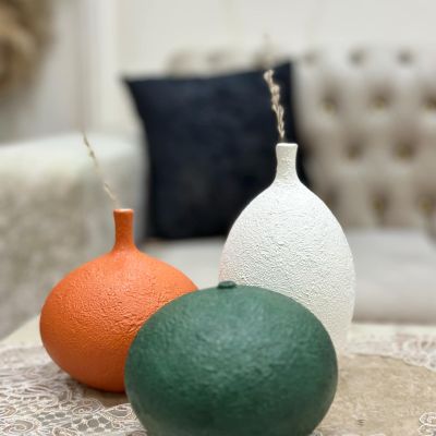 طقم فازات حجرى خشن