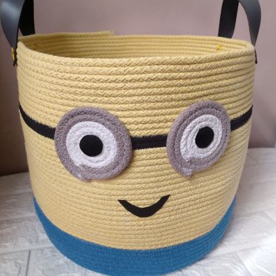 باسكت منظم لغرف الاطفال شكل مينيون 