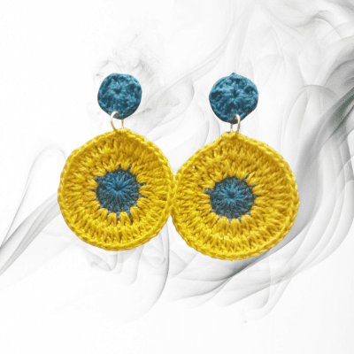 حلق كروشيه مميز جداا