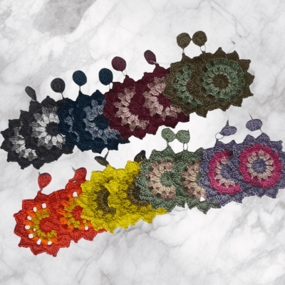 حلق كروشيه مميز جداا