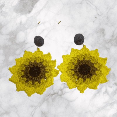 حلق كروشيه مميز جداا