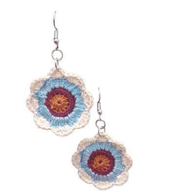 حلق كروشيه مميز جداا