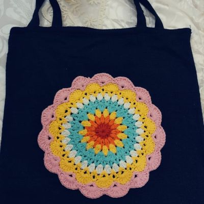 توت باج كروشيه 