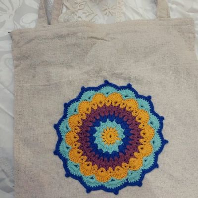 توت باج كروشيه 