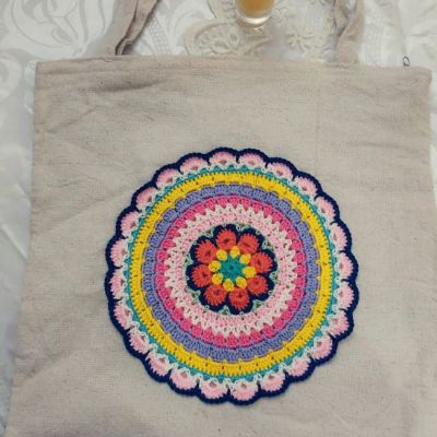 توت باج كروشيه 