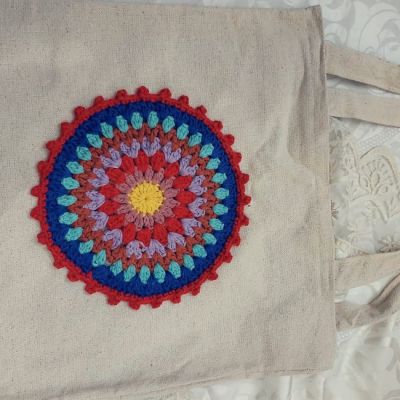 توت باج كروشيه 