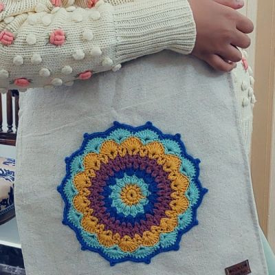 توت باج كروشيه 