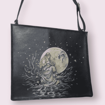 شنط حريمى جلد طبيعى هاندميد 