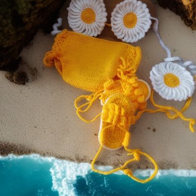 طقم بكيني اطفال 