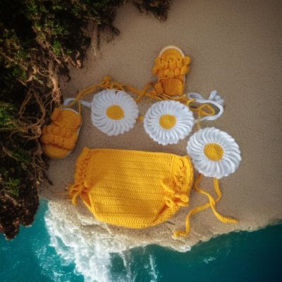 طقم بكيني اطفال 