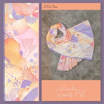 سكارف ابداعي