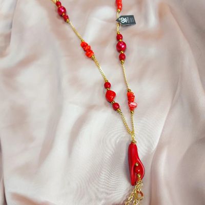 عقد من احجار العقيق 