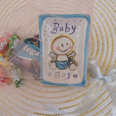 طبق مستطيل لتوزيعات السبوع