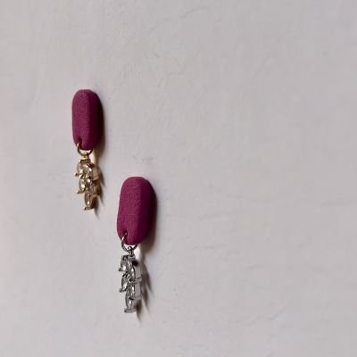 Mini pink earrings 🩷