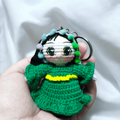 ميدالية فلاحة صغيرة 