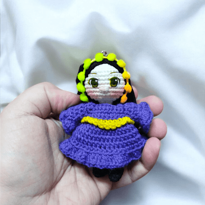 ميدالية فلاحة صغيرة 