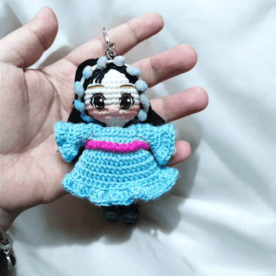 ميدالية فلاحة صغيرة