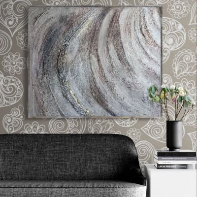 تابلوه كانفس بارز هاندمايد