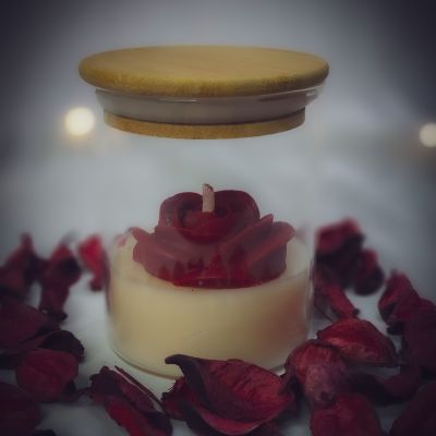 شمعه الروز المضيئه 