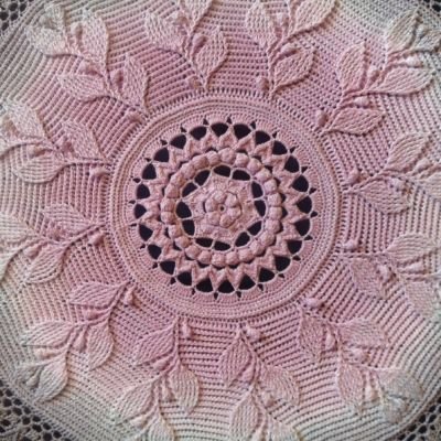 تابلوه هاند ميد بفن الكروشيه 