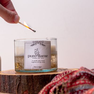 شمعه اللمعان الذهبى