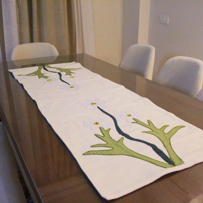 مفرش طاوله طويل 