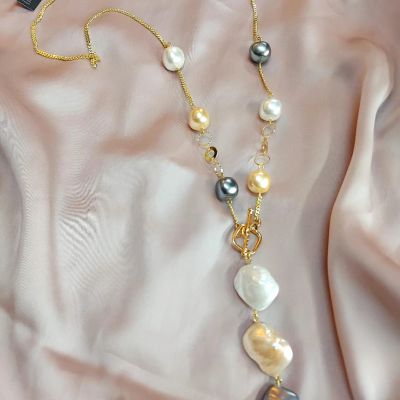 عقد من احجار اللولى  الشل بيرل 