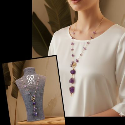 عقد من احجار اللولى  الشل بيرل 