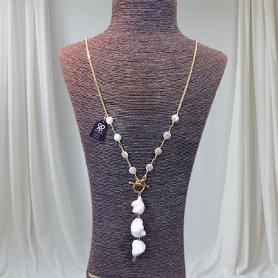 عقد من احجار اللولى  الشل بيرل 