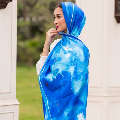 Azure breeze - satin 