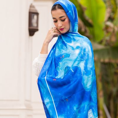 Azure breeze - satin 