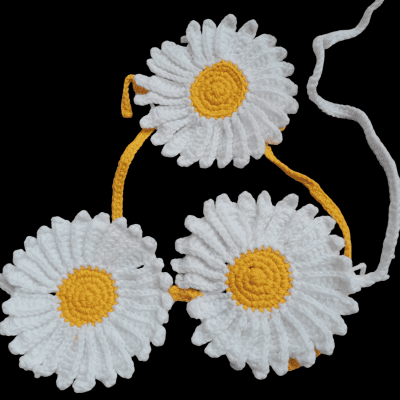 طقم بكيني اطفال كروشيه 