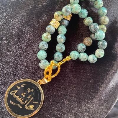 سبحة من حجر العقيق