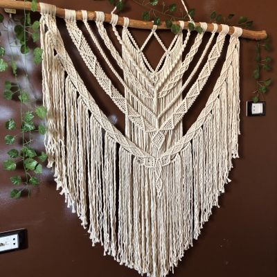 مكرمية عليقة حائط